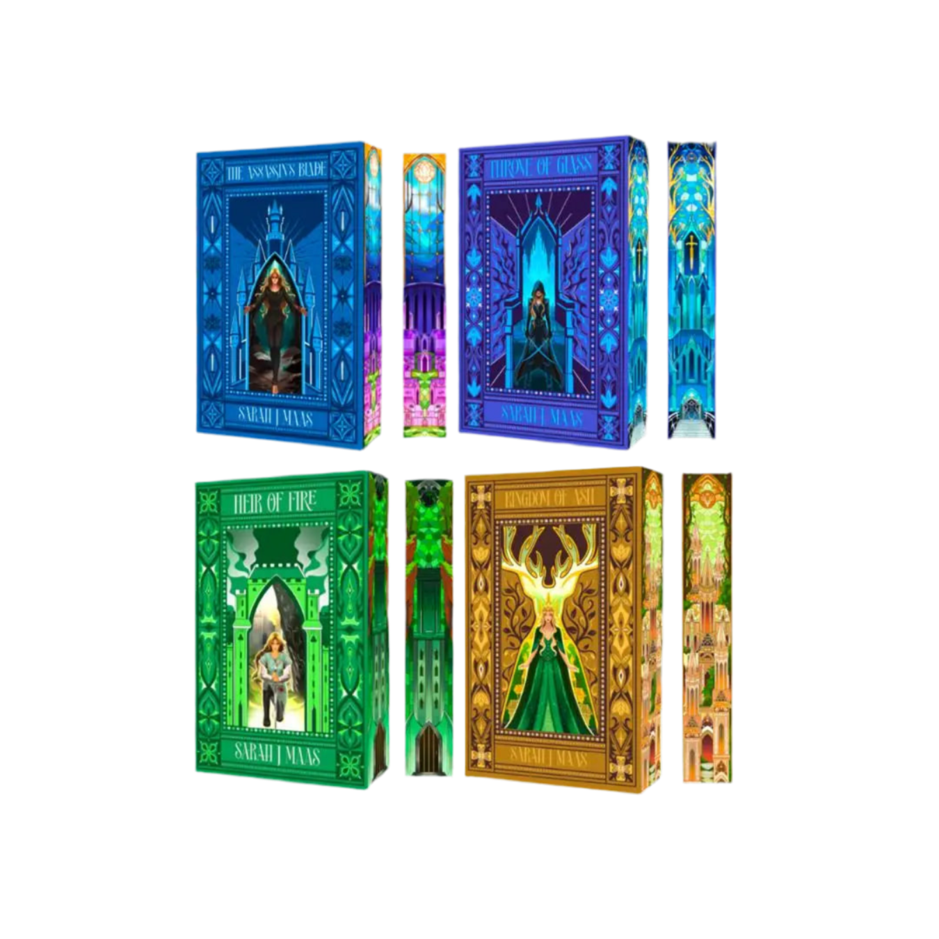 Throne of Glass Stained Glass Edition by Sarah J. Maas