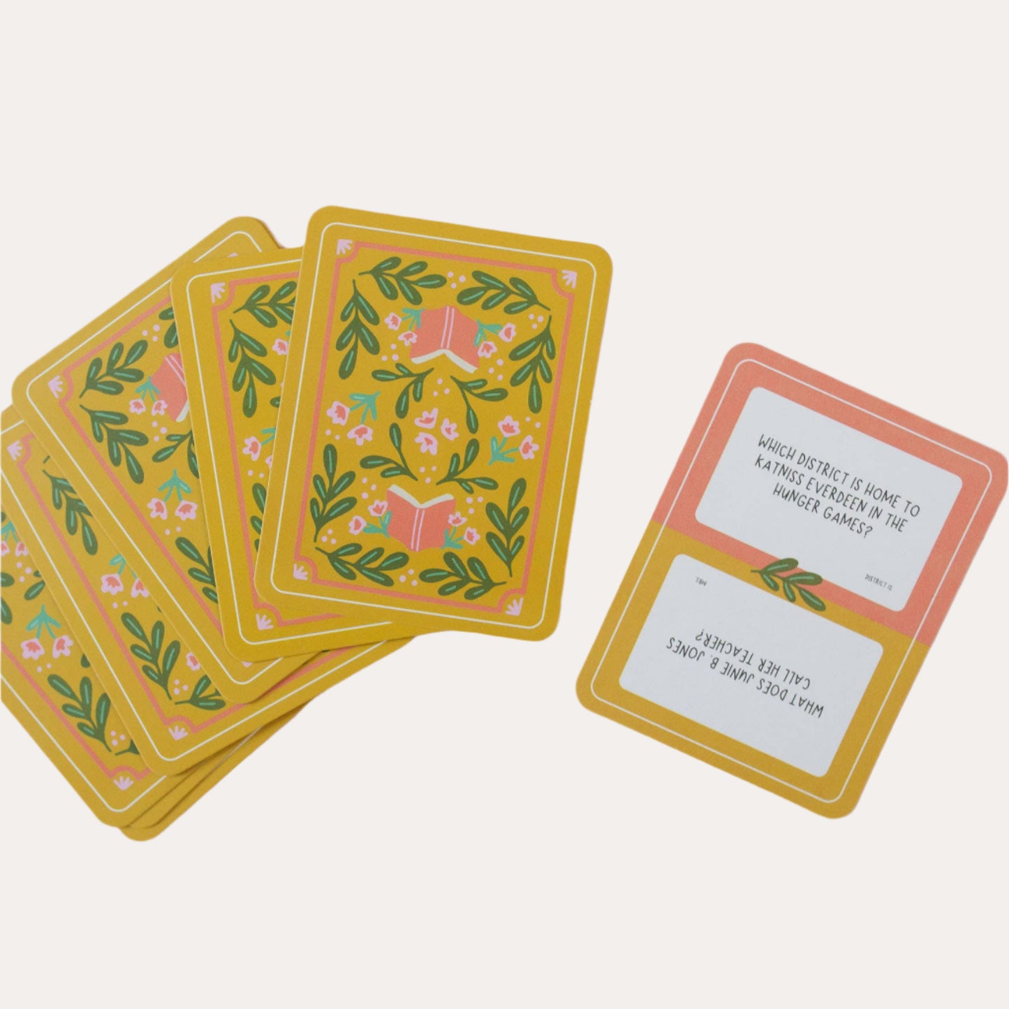 Book Trivia Card Set
