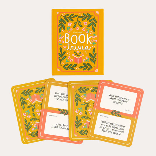 Book Trivia Card Set
