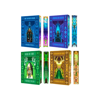 PREORDER NOV/DEC 25 - Throne of Glass Stained Glass Edition by Sarah J. Maas