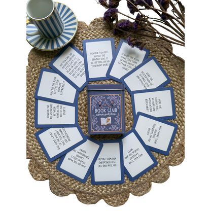Book Club Reading Conversation Cards